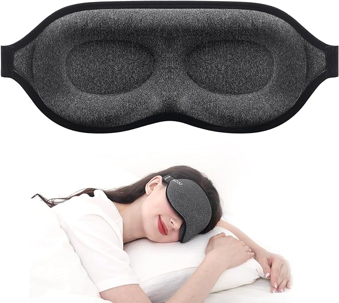 luxury travel eye mask