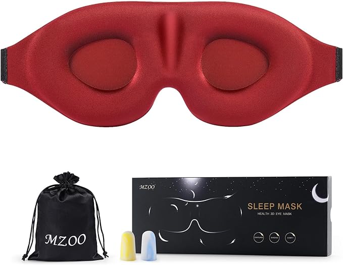 luxury travel eye mask